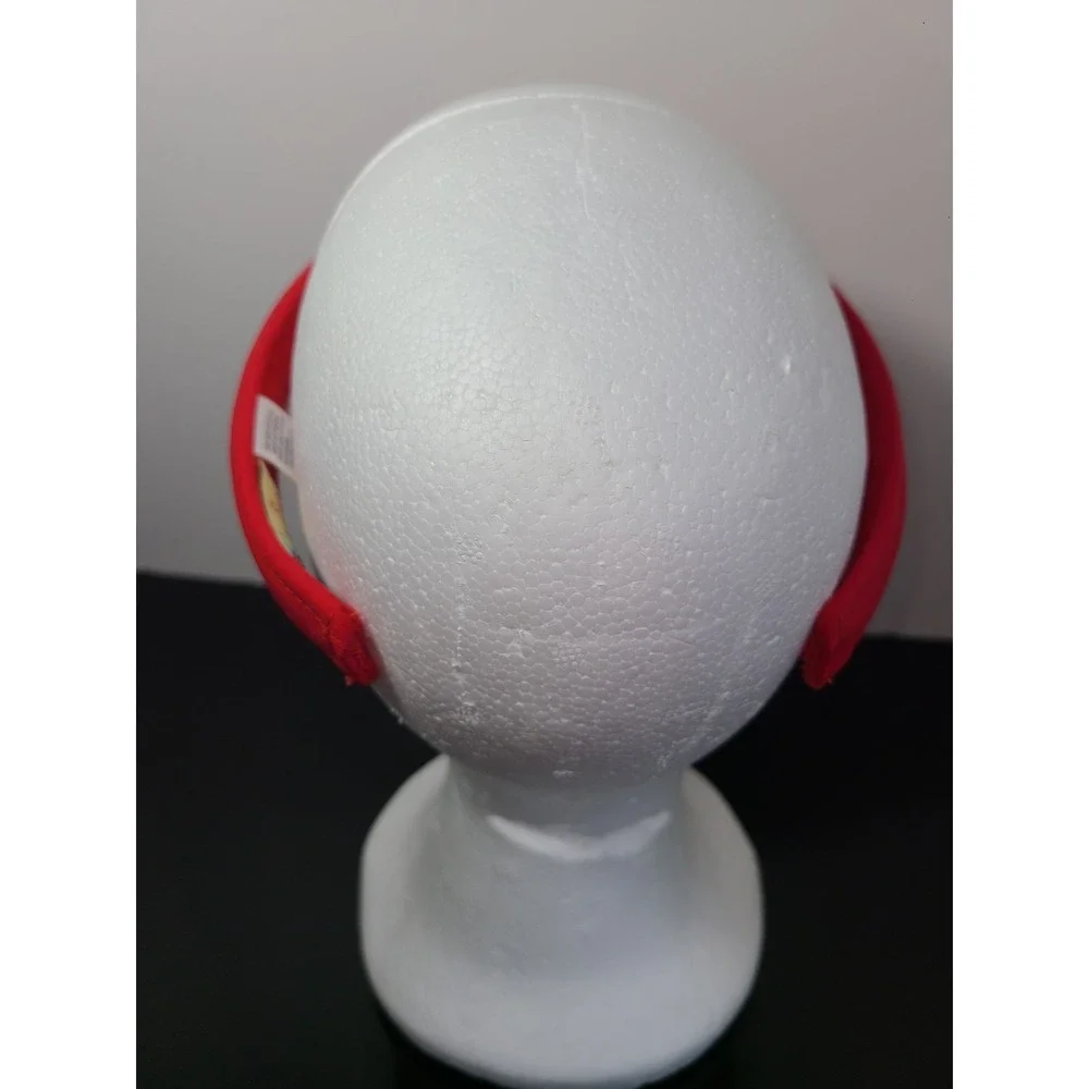 NWOT Womens Clip On Red Sun Visor Ladies Hat Cotton Sun Visor Tennis Golf Beach‎